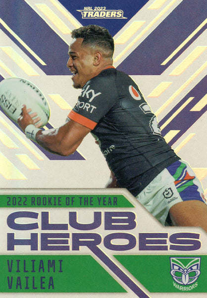 2023 NRL Titanium Club Heroes - Viliami Vailea - CH 30 - New Zealand Warriors