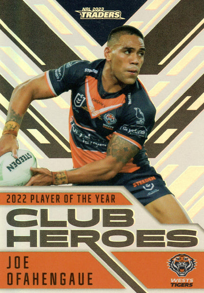 2023 NRL Titanium Club Heroes - Joe Ofahengaue  - CH 31 - Wests Tigers