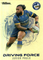 2023 NRL Titanium Driving Force - Junior Paulo - DF 30 - Parramatta Eels