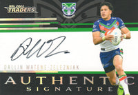 2023 NRL Titanium Authentics Signature Black - ASB 15 - Dallin Watene-Zelezniak  - 26/44