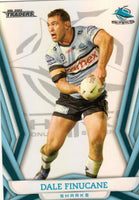 2023 NRL Titanium Pearl Silver - P033 - Dale Finucane - Cronulla-Sutherland Sharks