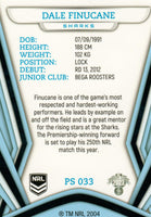 2023 NRL Titanium Pearl Silver - P033 - Dale Finucane - Cronulla-Sutherland Sharks