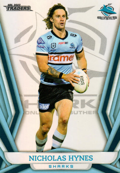 2023 NRL Titanium Pearl Silver - P034 - Nicholas Hynes - Cronulla-Sutherland Sharks