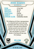 2023 NRL Titanium Pearl Silver - P038 - Jesse Ramien - Cronulla-Sutherland Sharks