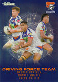 2023 NRL Titanium CASE CARD Driving Force Team - DFP 08 - Newcastle Knights - 33/45