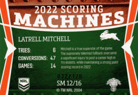 2023 NRL Titanium Scoring Machines - SM 12 - Latrell Mitchell - South Sydney Rabbithos - 32/120