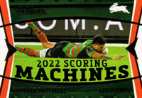 2023 NRL Titanium Scoring Machines - SM 12 - Latrell Mitchell - South Sydney Rabbithos - 32/120