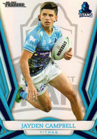 2023 NRL Titanium Pearl Silver - P043 - Jayden Campbell - Gold Coast Titans