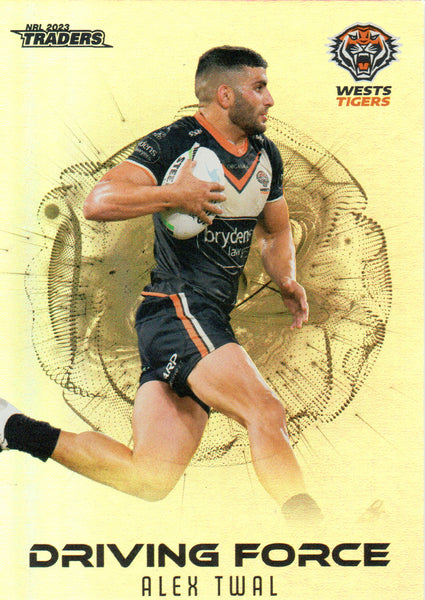 2023 NRL Titanium Driving Force - Alex Twal - DF 48 - Wests Tigers