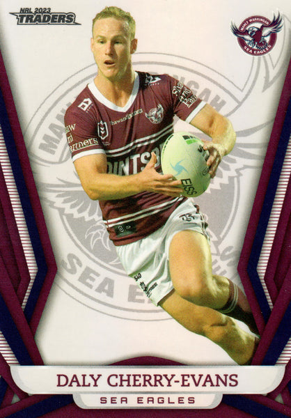 2023 NRL Titanium Pearl Silver - P053 - Daly Cherry-Evans - Manly-Warringah Sea Eagles