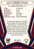 2023 NRL Titanium Pearl Silver - P053 - Daly Cherry-Evans - Manly-Warringah Sea Eagles