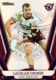 2023 NRL Titanium Pearl Silver - P054 - Lachlan Croker - Manly-Warringah Sea Eagles