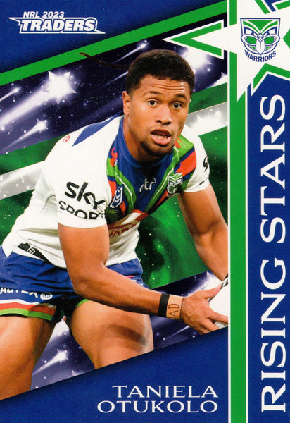 2023 NRL Titanium Rising Stars - RS 44 - Taniela Otukolo - New Zealand Warriors