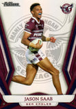 2023 NRL Titanium Pearl Silver - P058 - Jason Saab - Manly-Warringah Sea Eagles