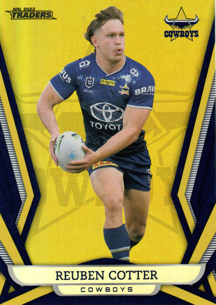 2023 NRL Titanium Pearl Gold Special - GS 082 - Reuben Cotter - 33/72