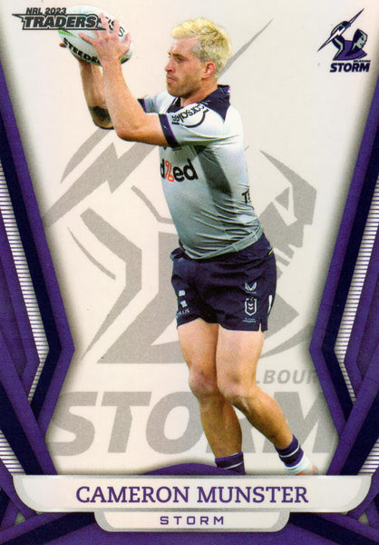 2023 NRL Titanium Pearl Silver - P068 - Cameron Munster - Melbourne Storm