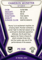 2023 NRL Titanium Pearl Silver - P068 - Cameron Munster - Melbourne Storm