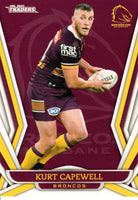 2023 NRL Titanium Common Card - 002 - Kurt Capewell - Brisbane Broncos