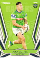 2023 NRL Titanium Common Card - 012 - Nick Cotric - Canberra Raiders