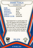 2023 NRL Titanium Pearl Silver - P079 - Enari Tuala - Newcastle Knights