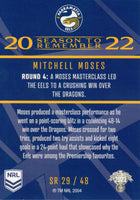 2023 NRL Titanium Season To Remember - STR 29 - Mitchell Moses - Parramatta Eels