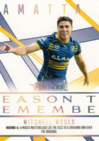 2023 NRL Titanium Season To Remember - STR 29 - Mitchell Moses - Parramatta Eels