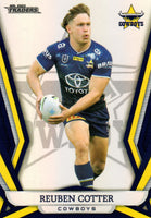 2023 NRL Titanium Pearl Silver - P082 - Reuben Cotter - North Queensland Cowboys