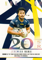 2023 NRL Titanium Season To Remember - STR 25 - Jeremiah Nanai - North Queensland Cowboys