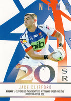 2023 NRL Titanium Season To Remember - STR 22 - Jake Clifford - Newcastle Knights