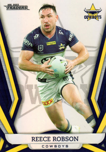 2023 NRL Titanium Pearl Silver - P087 - Reece Robson - North Queensland Cowboys