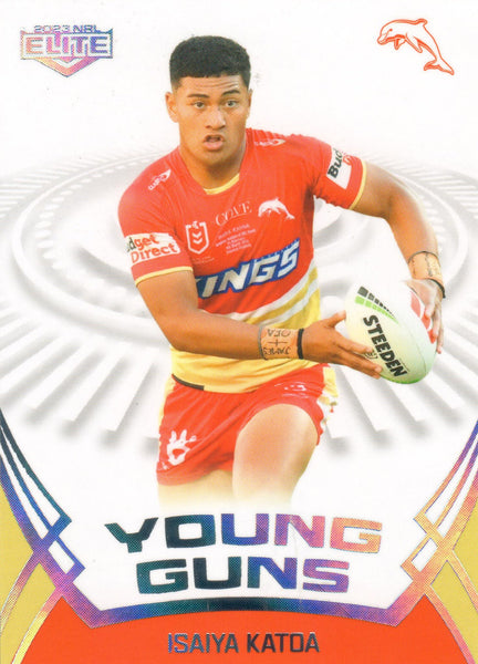 2023 NRL Elite Young Guns - YG 10 - Isaiya Katoa - 138/177