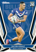 2023 NRL Titanium Common Card - 027 - Jacob Kiraz - Canterbury-Bankstown Bulldogs