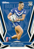 2023 NRL Titanium Common Card - 027 - Jacob Kiraz - Canterbury-Bankstown Bulldogs