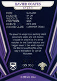 2023 NRL Titanium Pearl Gold Special - GS 063 - Xavier Coates - 2/72