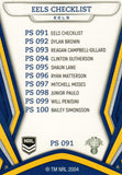2023 NRL Titanium Pearl Silver - P091 - Parramatta Eels Checklist - Parramatta Eels