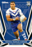 2023 NRL Titanium Common Card - 028 - Tevita Pangai Jr - Canterbury-Bankstown Bulldogs