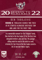 2023 NRL Titanium Season To Remember - STR 16 - Ben Trbojevic - Manly-Warringah Sea Eagles