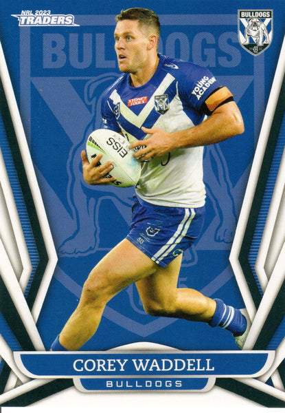 2023 NRL Titanium Common Card - 030 - Corey Waddell - Canterbury-Bankstown Bulldogs