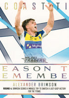 2023 NRL Titanium Season To Remember - STR 14 - Alexander Brimson - Gold Coast Titans