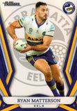2023 NRL Titanium Pearl Silver - P096 - Ryan Matterson - Parramatta Eels