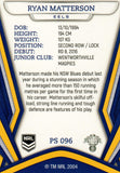 2023 NRL Titanium Pearl Silver - P096 - Ryan Matterson - Parramatta Eels