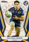 2023 NRL Titanium Pearl Silver - P097 - Mitchell Moses - Parramatta Eels