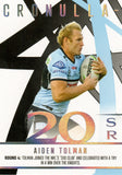 2023 NRL Titanium Season To Remember - STR 10 - Aiden Tolman - Cronulla-Sutherland Sharks