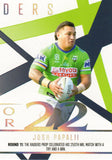 2023 NRL Titanium Season To Remember - STR 6 - Josh Papalii - Canberra Raiders