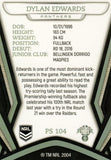 2023 NRL Titanium Pearl Silver - P104 - Dylan Edwards - Penrith Panthers