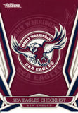 2023 NRL Titanium Common Card - 051 - Manly-Warringah Sea Eagles Checklist - Manly-Warringah Sea Eagles