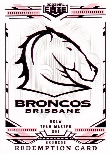 2023 NRL Elite Mojo Pink Diamond - PDR 01 - Brisbane Broncos - 54/66