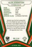 2023 NRL Titanium Pearl Silver - P116 - Alex Johnston - South Sydney Rabbitohs