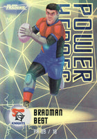 2023 NRL Titanium Power Heroes - PH 9 - Bradman Best - Newcastle Knights