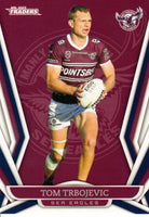 2023 NRL Titanium Common Card - 060 - Tom Trbojevic - Manly-Warringah Sea Eagles